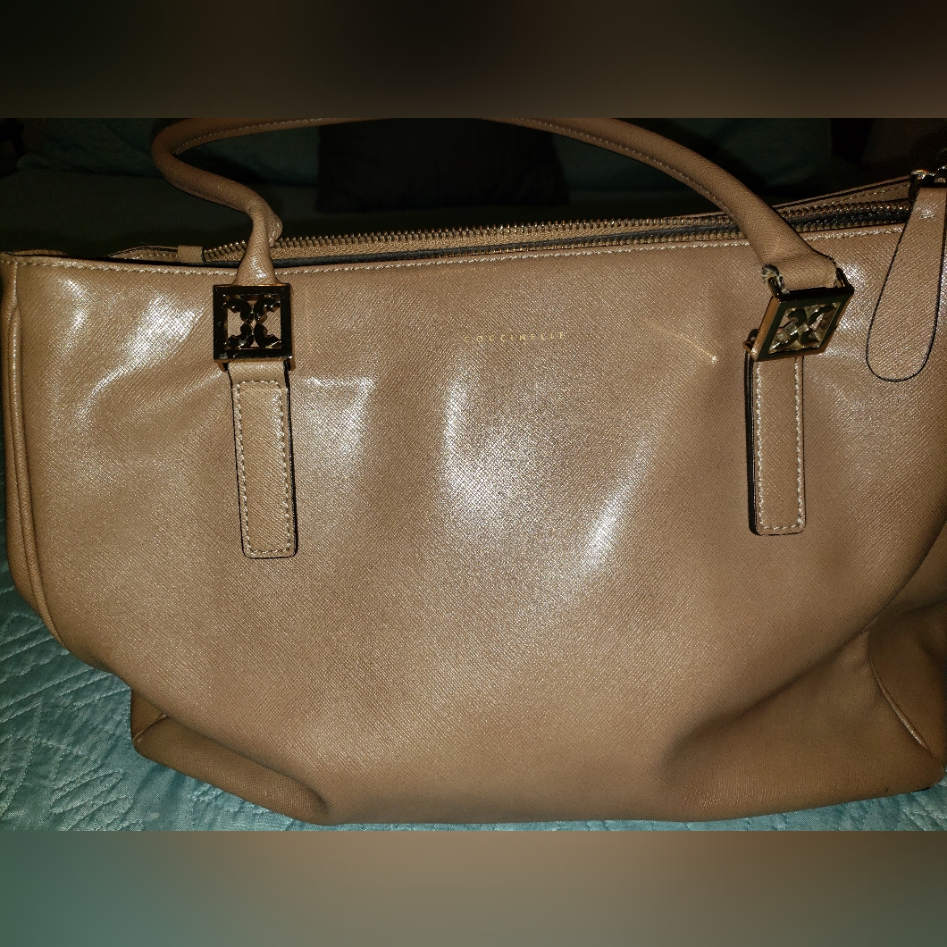 Coccinelle Tan Tote Bag